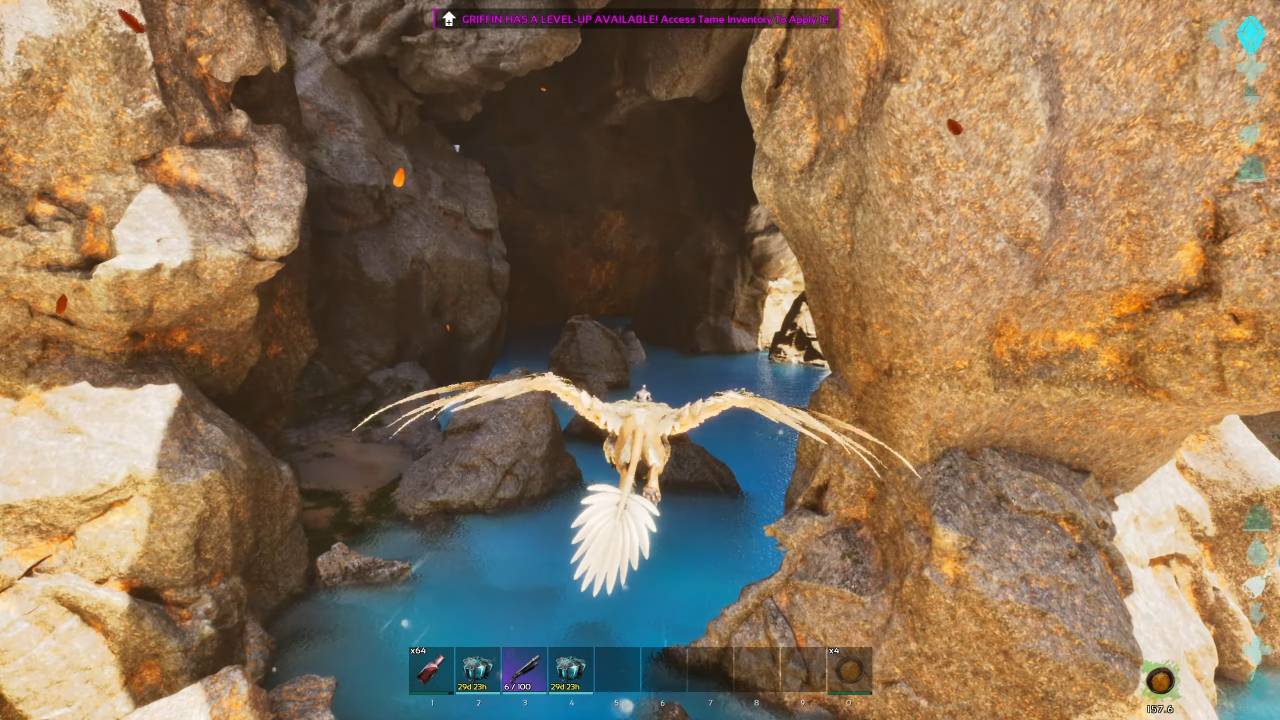 ARK Survival Ascended, PC, Gameplay, How To Find Artifact of the Strong In Ragnarok, Screenshot, NoobFeed